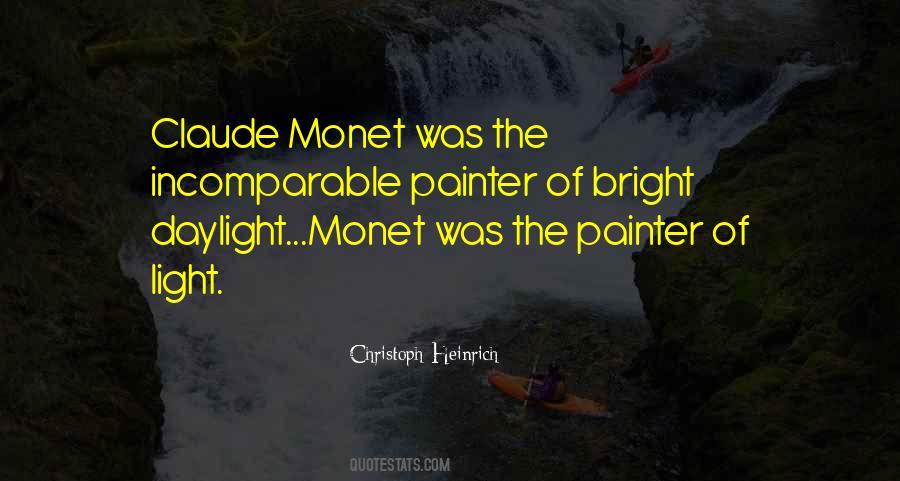Quotes About Monet #864724