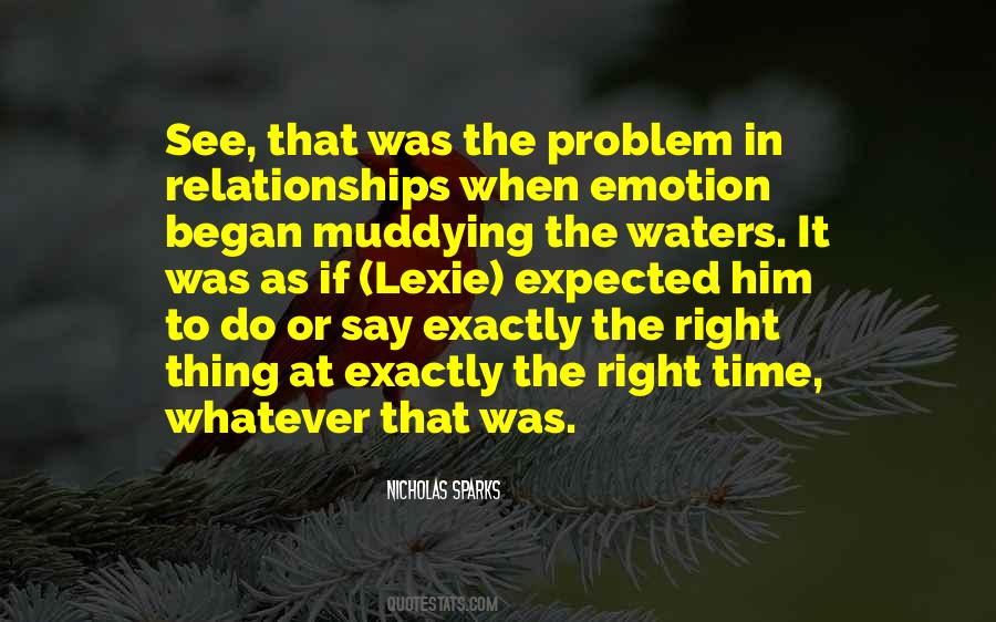 Exactly Right Quotes #141420
