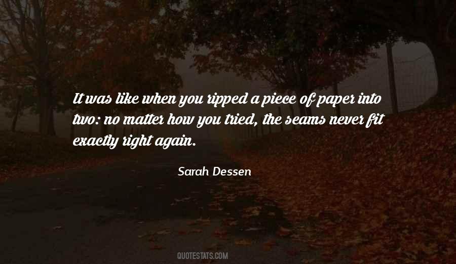 Exactly Right Quotes #1809097