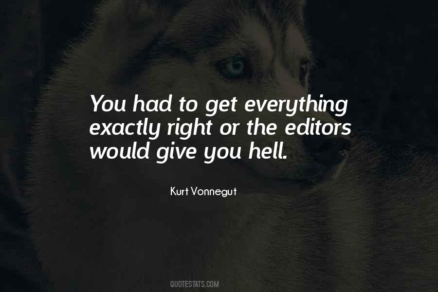 Exactly Right Quotes #1865429