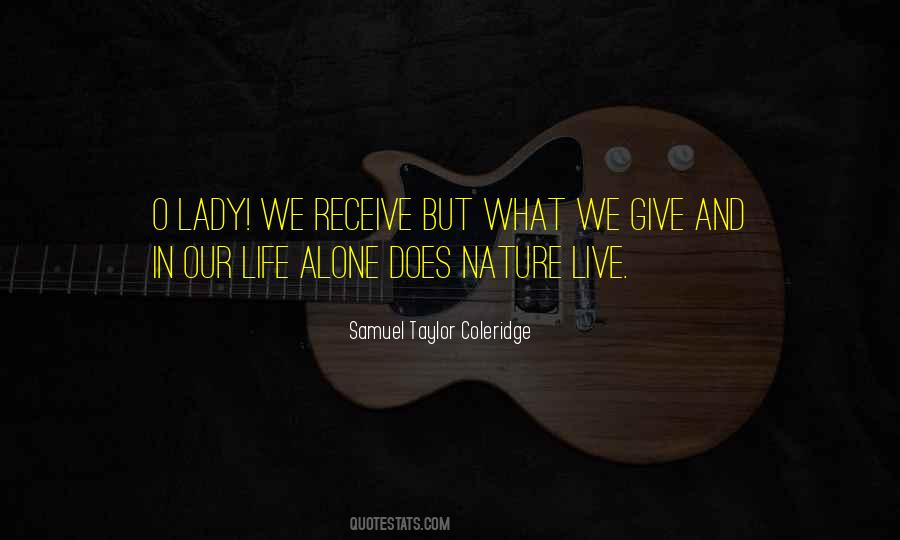 What We Give Quotes #1858790