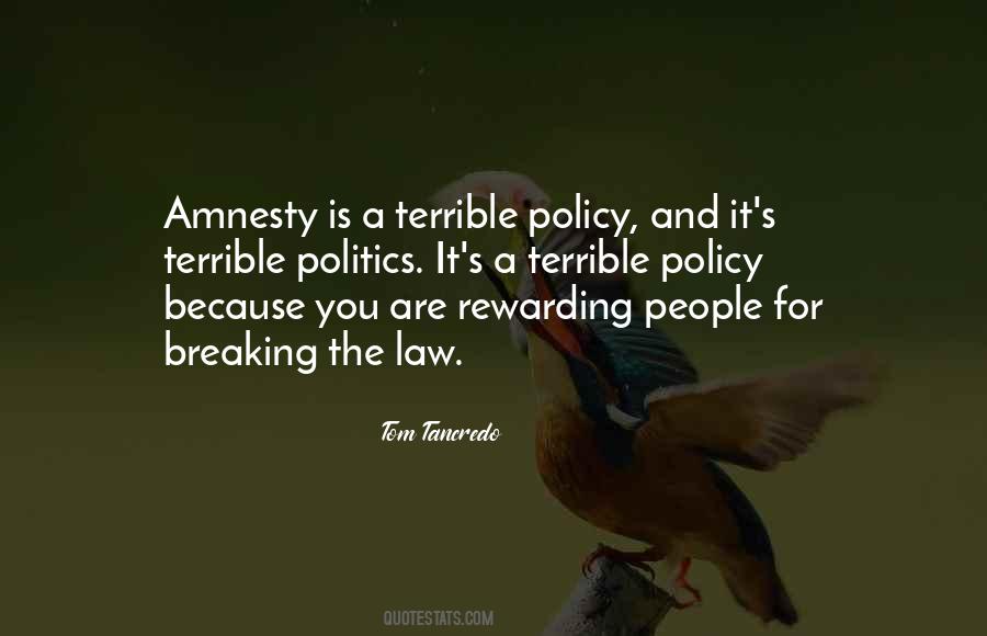 Quotes About Amnesty #162893