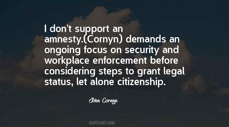 Quotes About Amnesty #282275