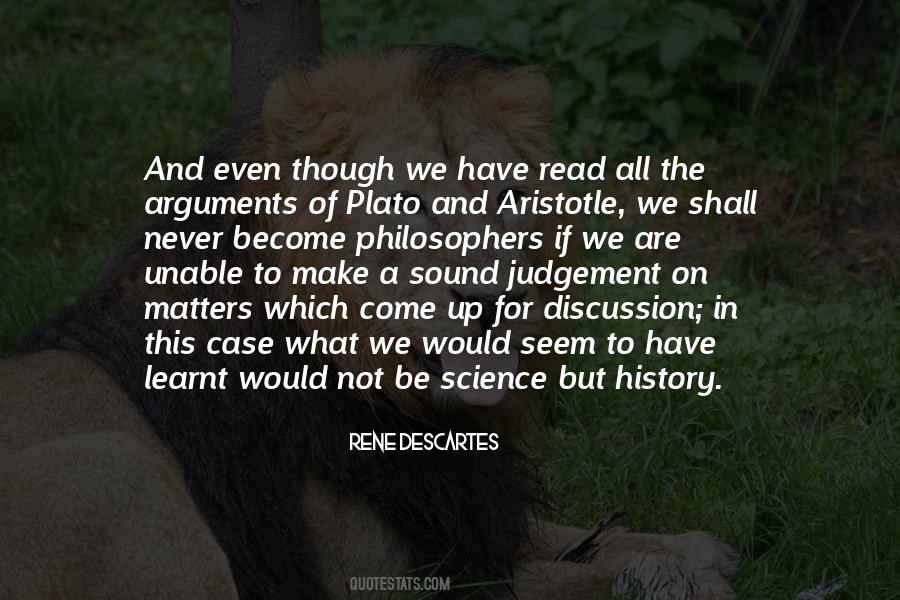 Quotes About Plato And Aristotle #35656