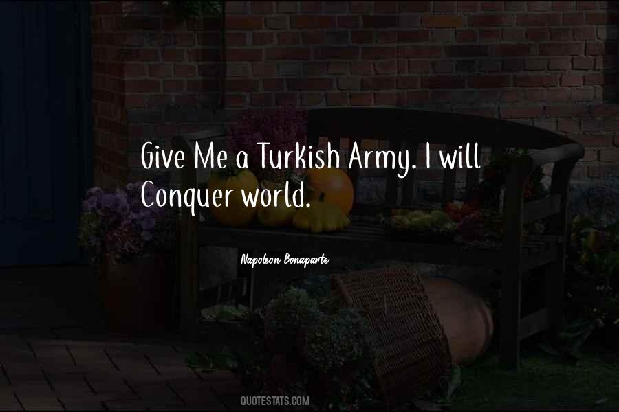Quotes About Turkish Army #626048