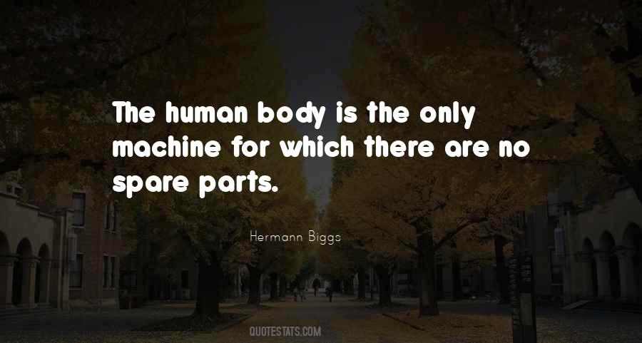 Quotes About Human Body Parts #1789008