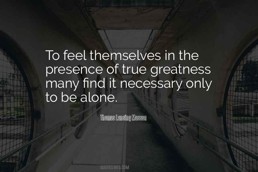 Necessary Solitude Quotes #1431014