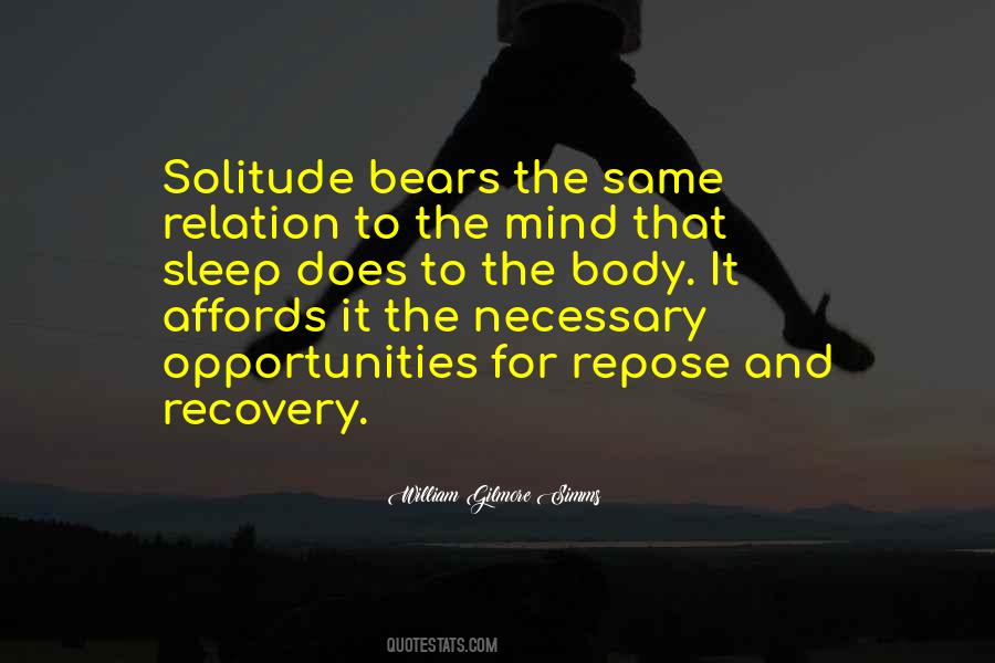 Necessary Solitude Quotes #1548285