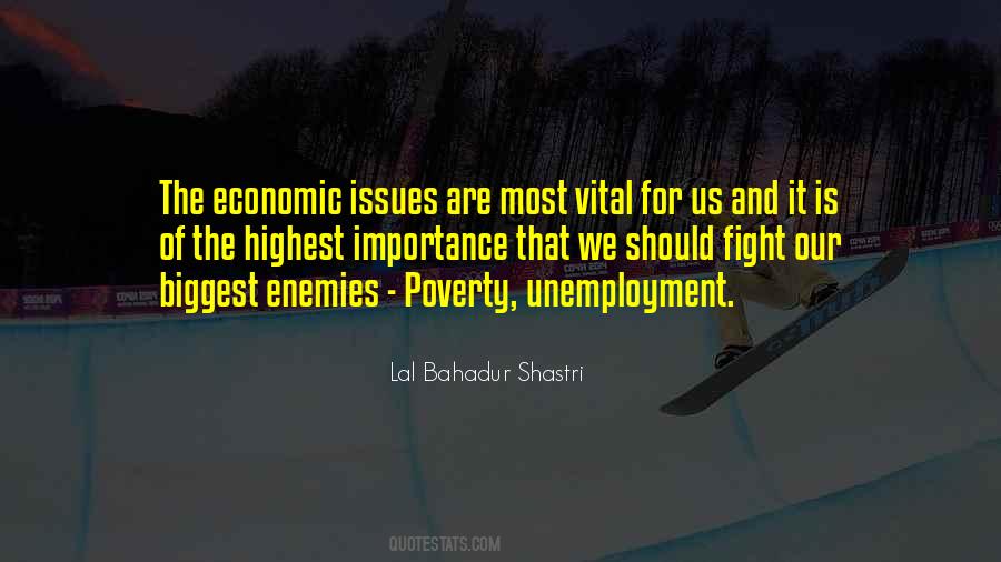 Quotes About Poverty And Unemployment #1285723