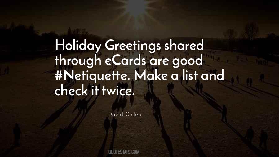 Quotes About Holiday Season #294710