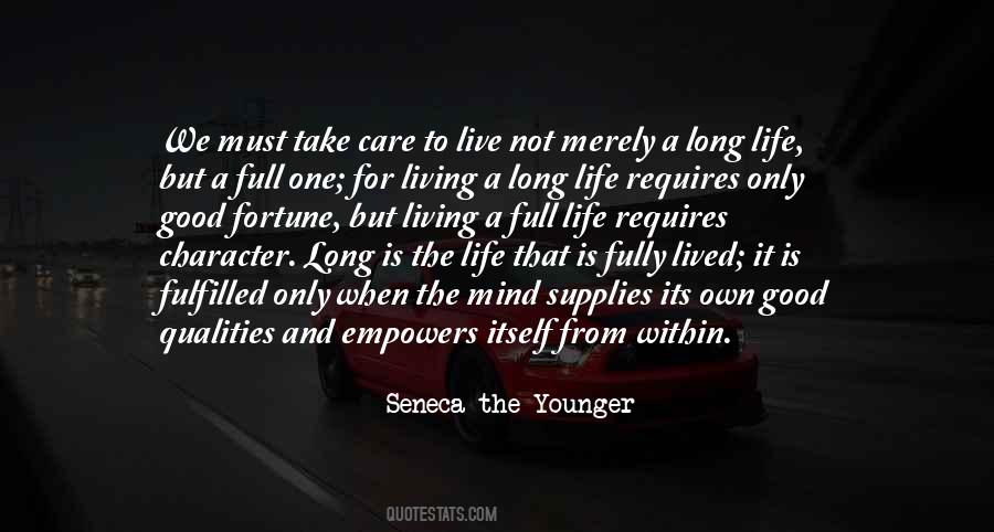 Quotes About A Full Life #1716790