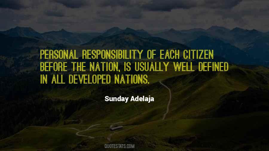 Quotes About Citizen Responsibility #1729873
