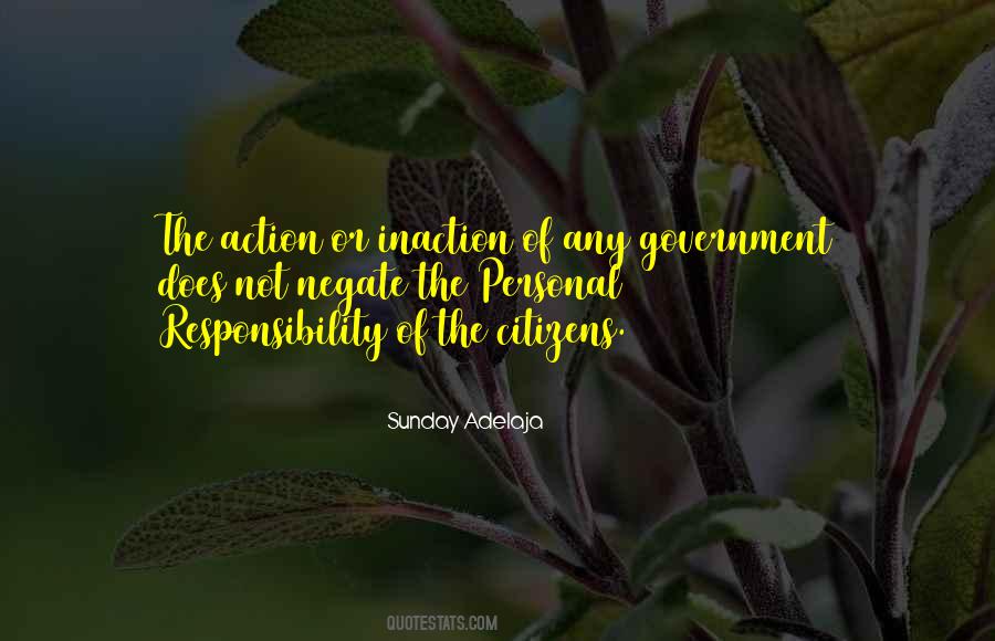 Quotes About Citizen Responsibility #788985