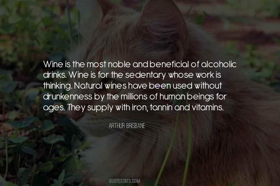 Quotes About Alcoholic Drinks #487293