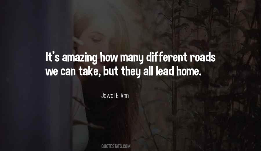 Roads We Take Quotes #69884