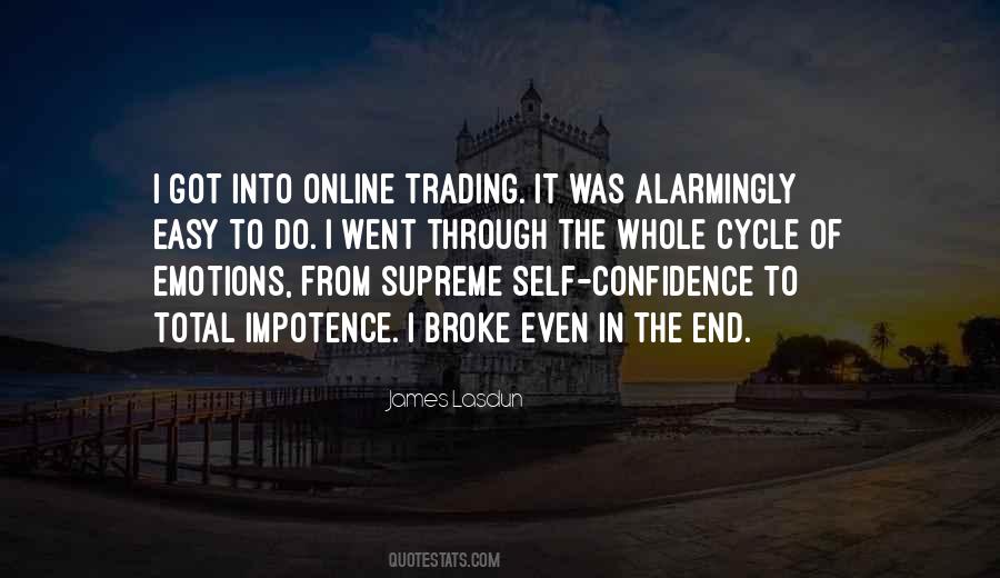 Quotes About Supreme Confidence #524832