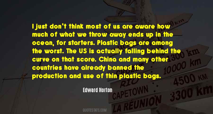 Quotes About Plastic Bags #1572297