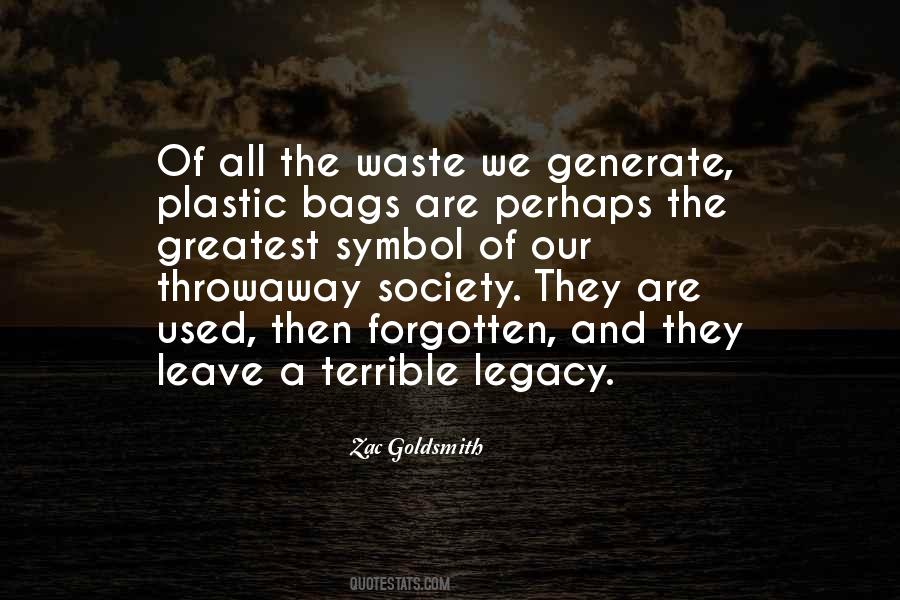 Quotes About Plastic Bags #392626