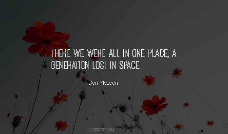 Quotes About Lost Generation #1793243