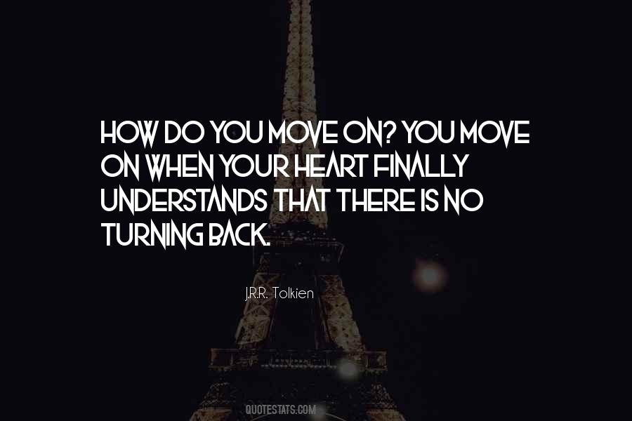 Quotes About Turning Back #1072866