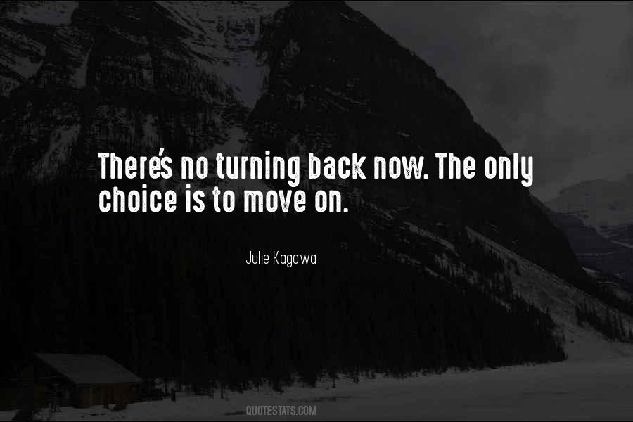 Quotes About Turning Back #20466