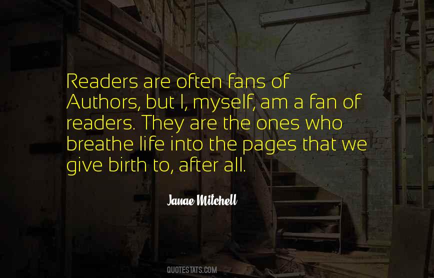 Quotes About Writers And Readers #747958