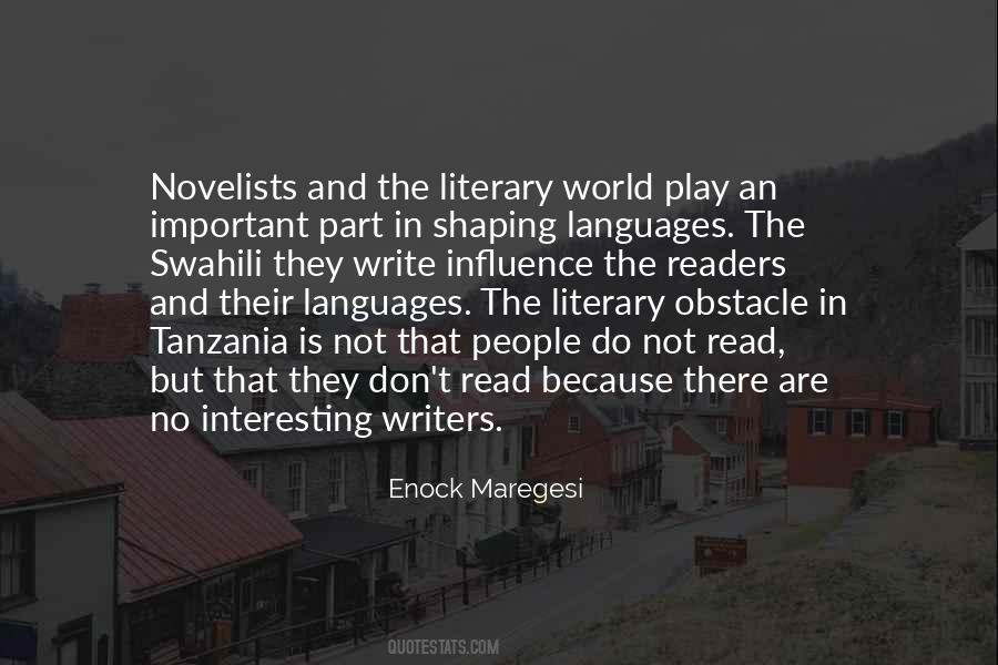 Quotes About Writers And Readers #947985