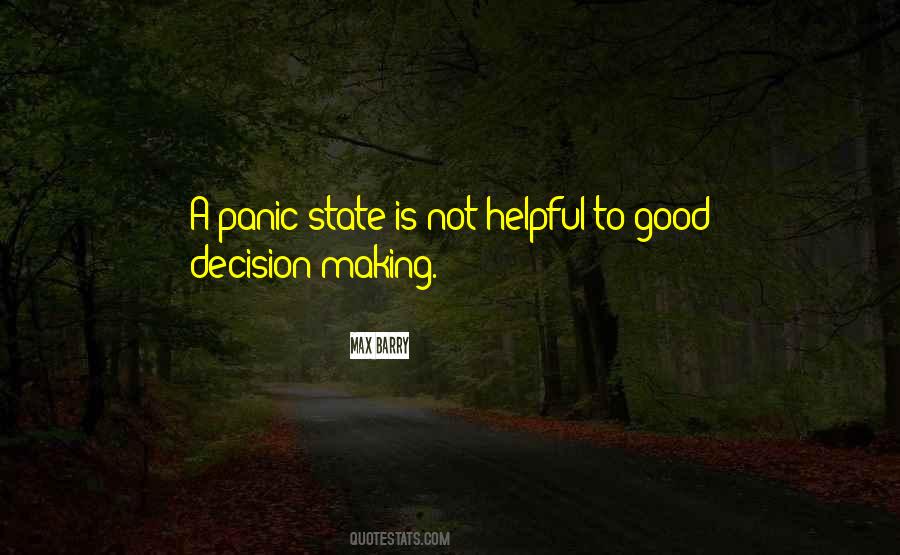 Good Decision Making Quotes #923796