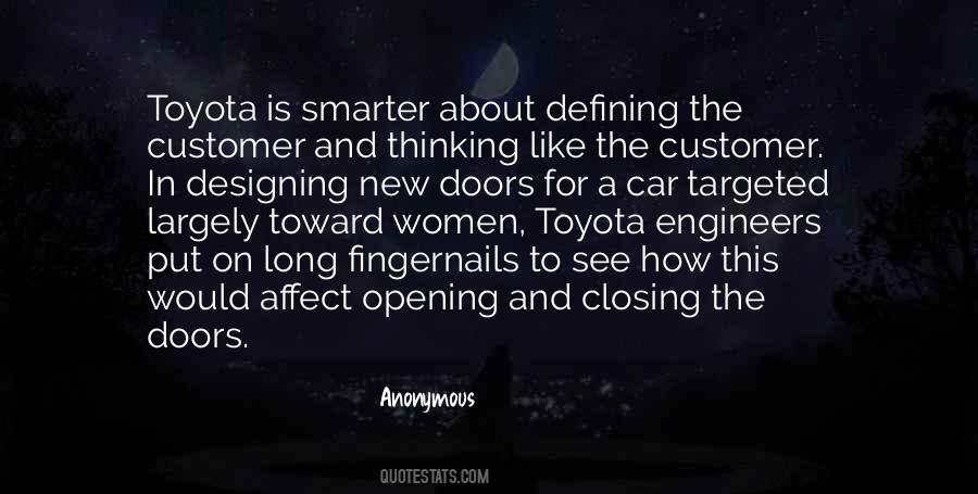 Quotes About Opening Up New Doors #340624