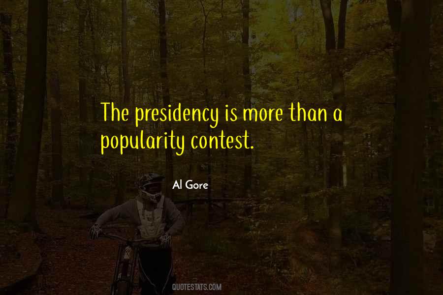 Quotes About Popularity Contest #634000