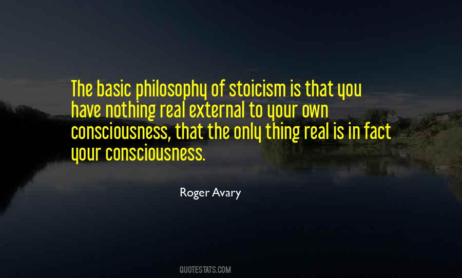 Philosophy Of Stoicism Quotes #1074762