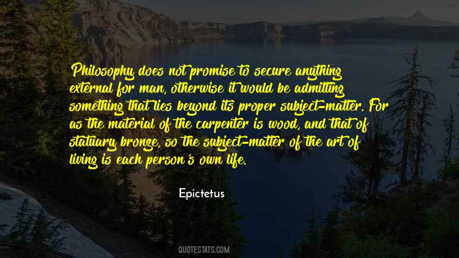 Philosophy Of Stoicism Quotes #1498080