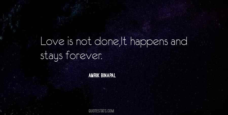 Quotes About Forever And Love #53644