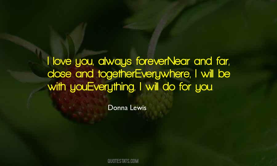 Quotes About Forever And Love #95435