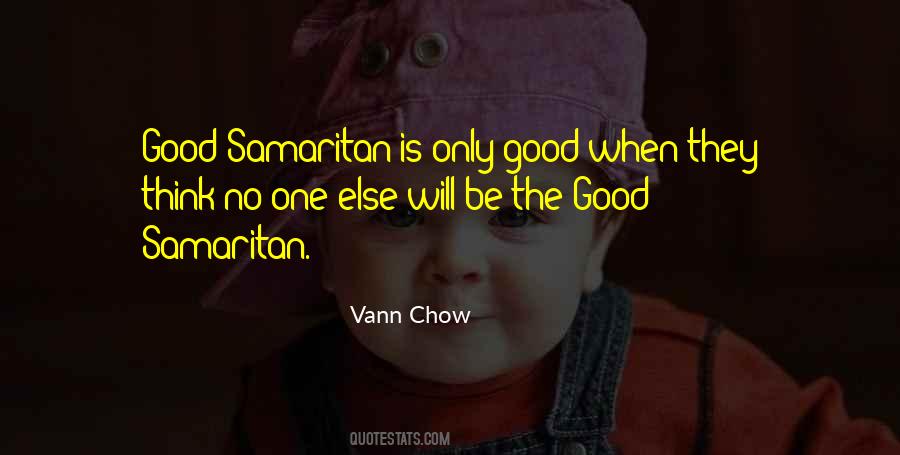 Quotes About Samaritan #646763