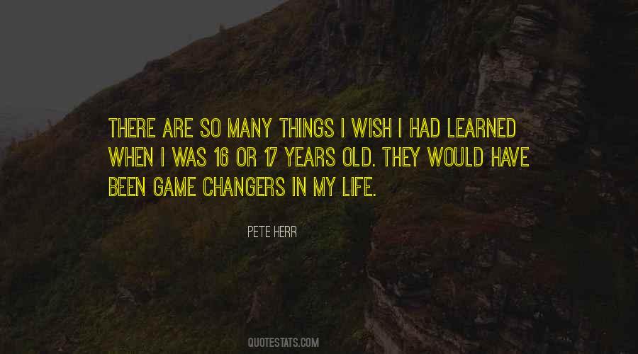 Quotes About Game Changers #1606708