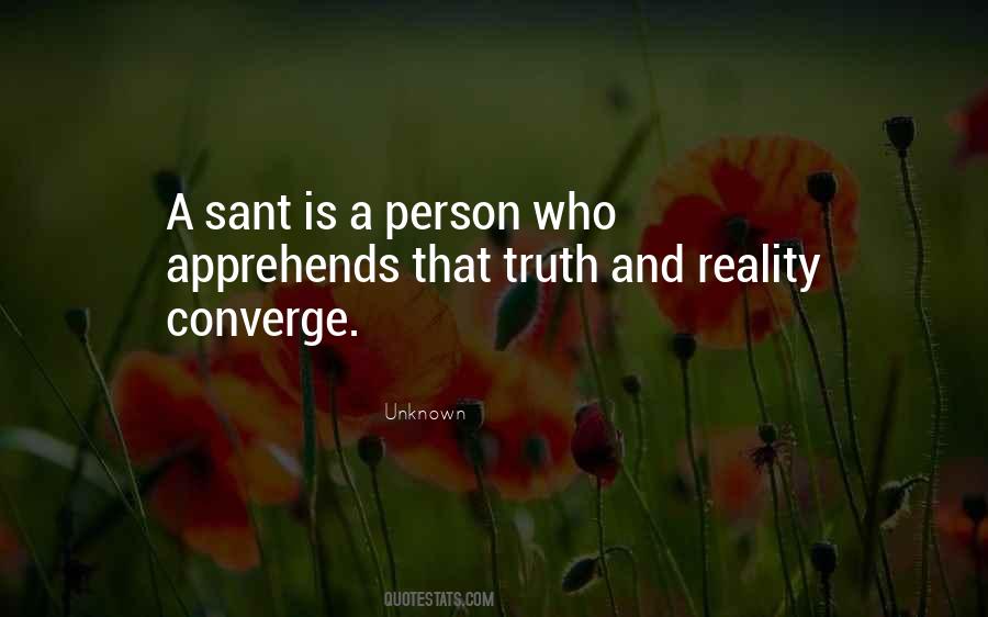 Quotes About Sant #790019