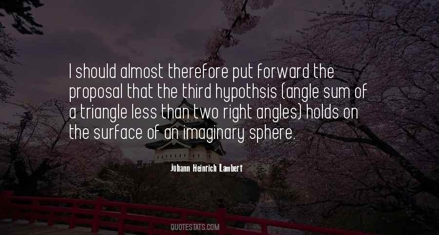 Quotes About Right Triangles #1128005