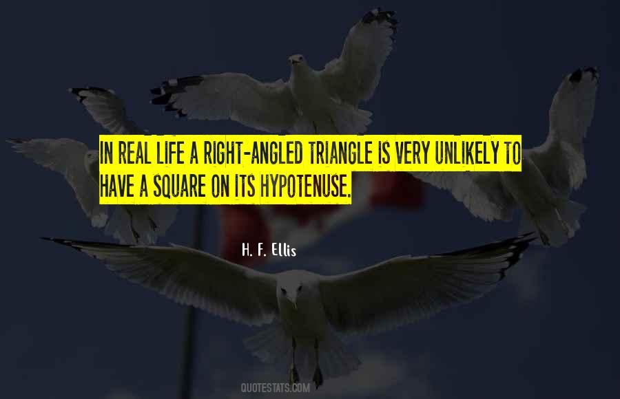 Quotes About Right Triangles #1150636
