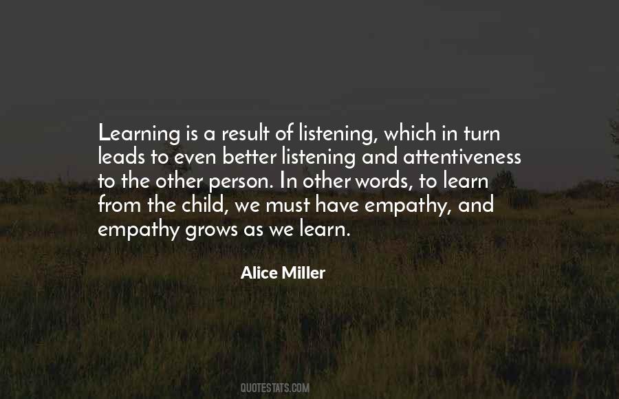 Quotes About Listening To Your Child #86097