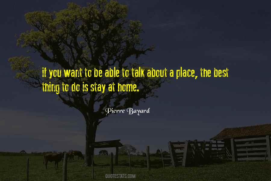 Quotes About The Best Place To Be #878005