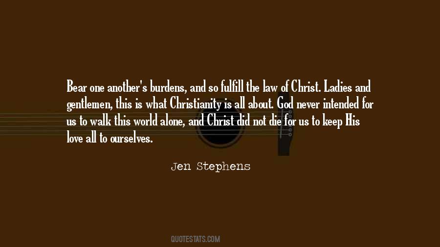 Christ S Love Quotes #10794