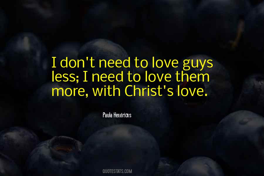 Christ S Love Quotes #878081
