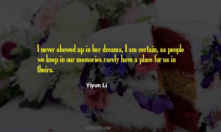 In Our Memories Quotes #1006850