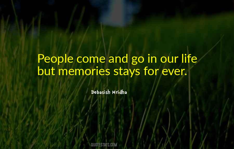 In Our Memories Quotes #191444