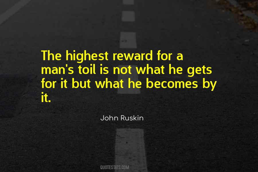 Toil Toil Quotes #300733