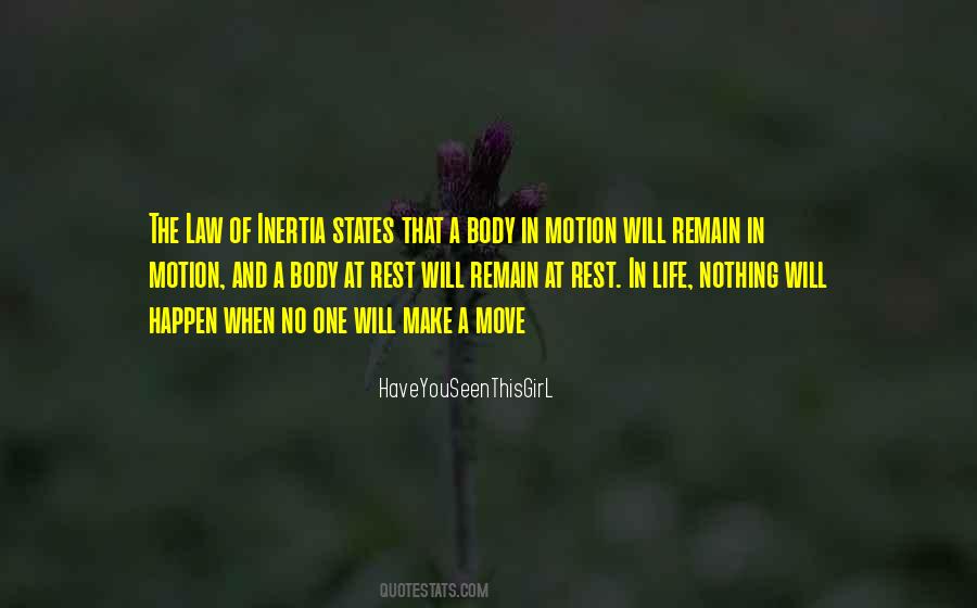Body In Motion Quotes #224953