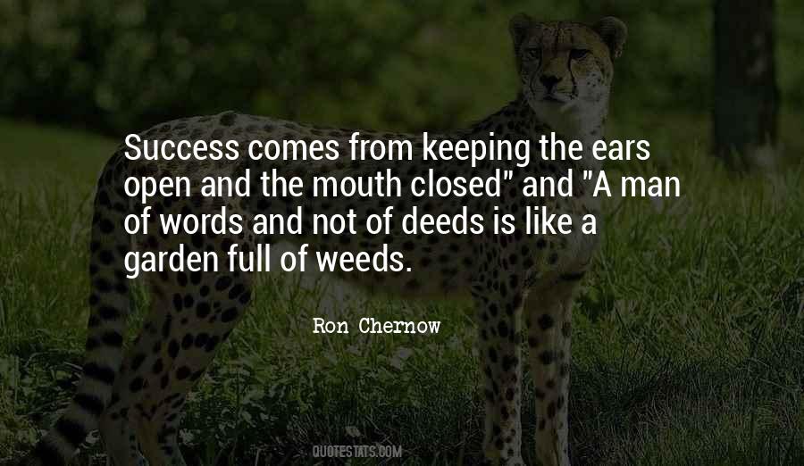 Quotes About A Man Of Words And Not Of Deeds #466461