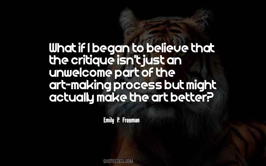 Quotes About Art Critique #1246193