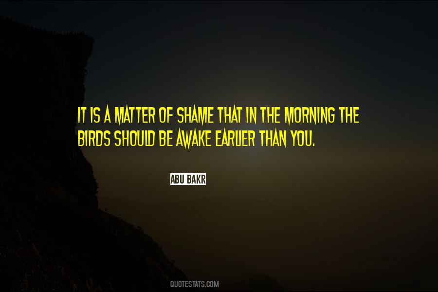 Quotes About Birds In The Morning #1198370